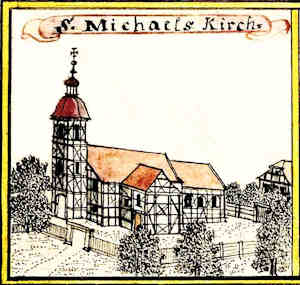 S. Michaels Kirch - Koci w. Michaa, widok oglny